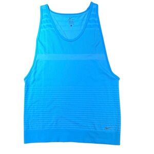 Nike Dri-FIT Light Blue Muscle Tank Top Size Large